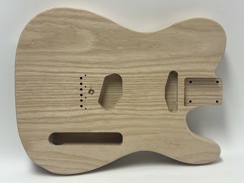 Telecaster Body Swamp Ash 2 piece body Unfinished Reverb UK