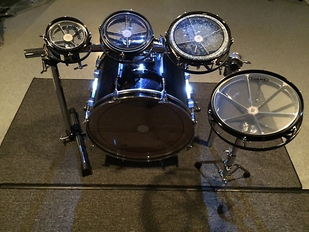 Remo Roto toms 6 8 10 12 with rack Reverb