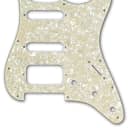 Fender 099-1338-000 Standard Stratocaster HSS 11-Hole Pickguard 4-Ply Aged White Pearl, Ships Fast