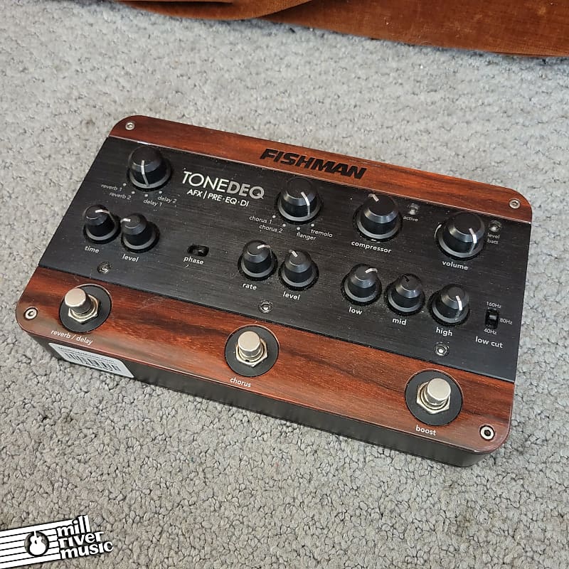 Fishman ToneDeq AFX Preamp EQ and DI with Dual Effects Used