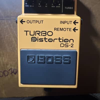 Boss DS-2 Turbo Distortion 1987 - 1989 Made In Japan | Reverb