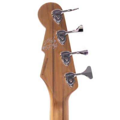 Reverend Mercalli 4 Bass Guitar Roasted Maple Neck/Fingerboard, Metallic Alpine image 7