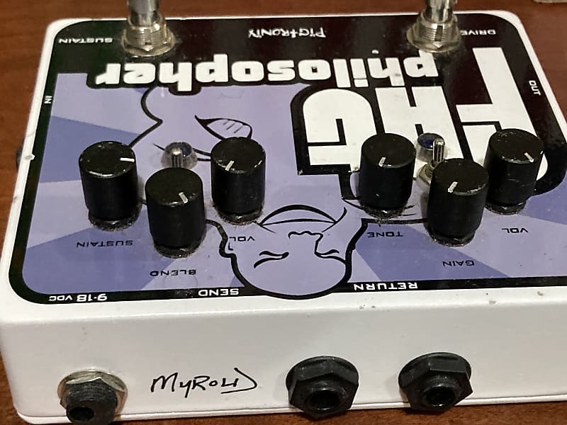 Pigtronix FAT Philosopher Compressor Overdrive Combo Reverb