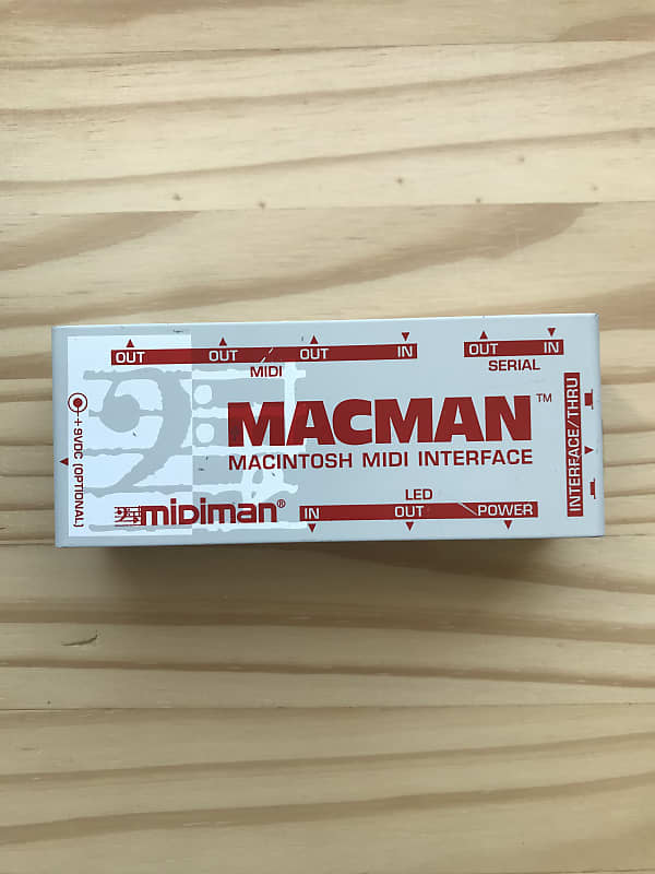 Midiman Macman Macintosh Midi Interface