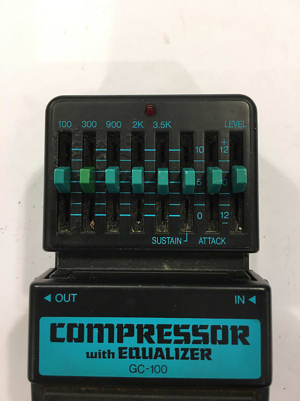Yamaha GC-100 コンプレッサーエフェクター 楽天市場】YAMAHA【GC-100 COMPRESSOR with EQUALIZER