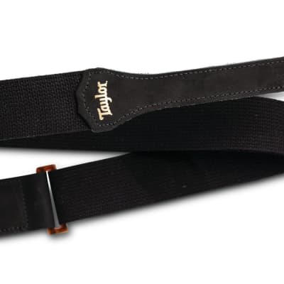 Taylor GS Mini Strap, Black Cotton, 2" image 2