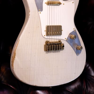 ギター Sugi DS499IR SL-ALD/HM/TH Medium Aged Sugi DS499IR SL-ALD/HM/TH Medium Aged ~White Blonde Bat