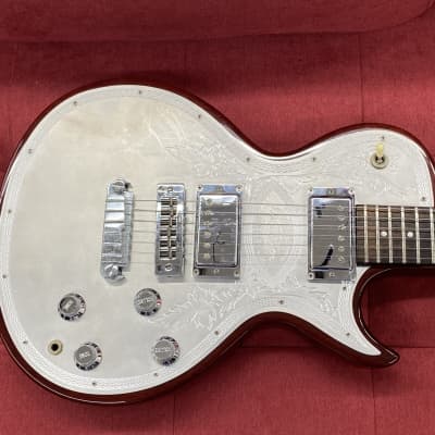 Deviser Zemaitis Custom Guitar replica 1993 - Aluminum Metal Top with Mahogany Body MIJ image 3