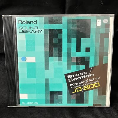 Roland JD-800 ROM Card Set "Brass Section" SL-JD80-05