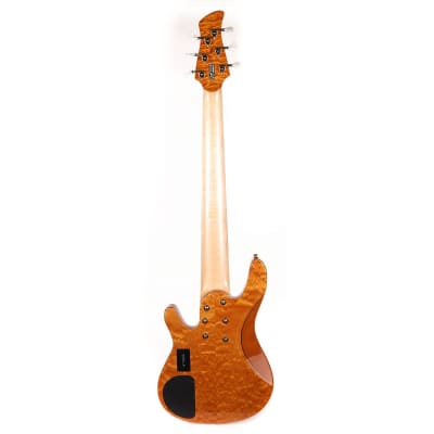 Yamaha John Patitucci TRB Signature Bass Guitar - Amber Gloss Finish - 6-String Bass image 15