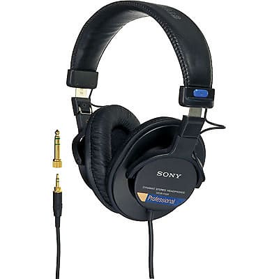 Sony MDR-7506 Circumaural Professional Monitor Foldable Headphones image 1