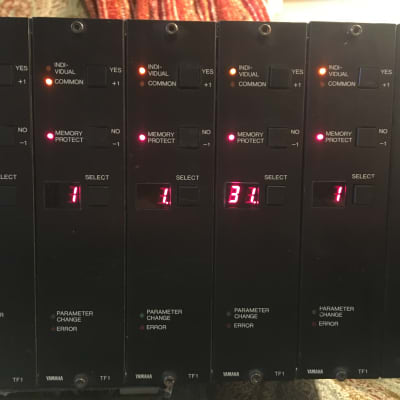 Yamaha TX816 - 8 DX7's in a rack - RECAPPED, NEW BATTERIES image 4
