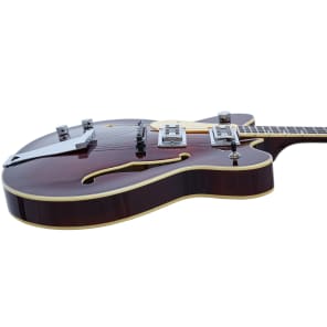 Eastwood Guitars Classic Tenor LEFTY - Walnut - Left Handed Hollowbody Tenor Guitar - NEW! image 4