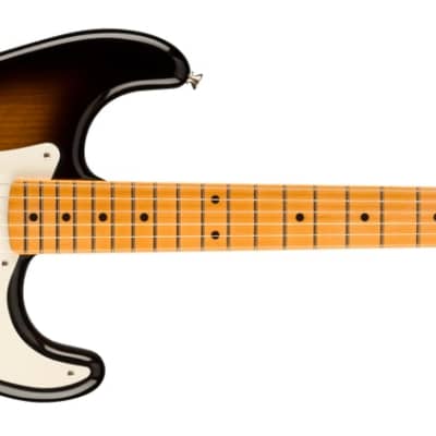Fender American Vintage II 1957 Stratocaster Left-Hand, Maple Fingerboard, 2-Color Sunburst w/ Case image 3