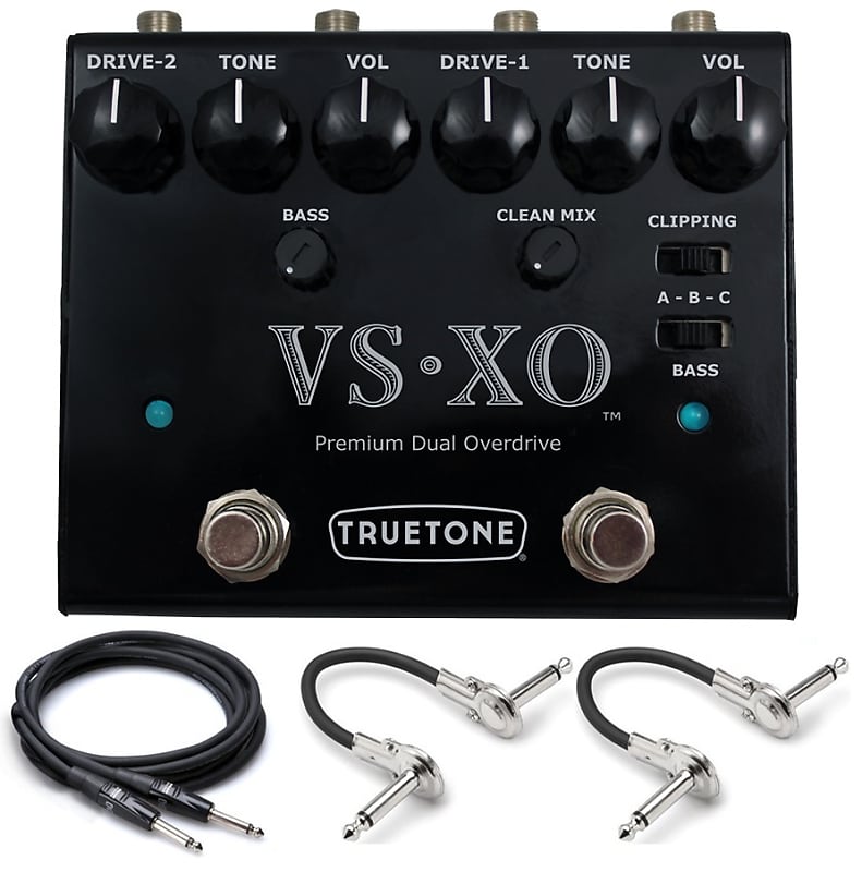 New TrueTone V3 VS-XO Premium Dual Overdrive Guitar Effects Pedal VSXO image 1