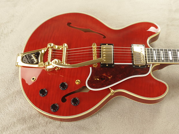 Gibson Custom Shop ES-355 Curly Figured Antique Faded Cherry with Bigsby  LTD ~ Rare!