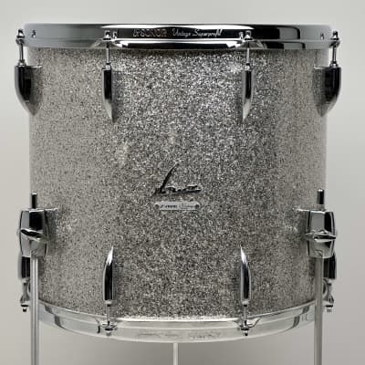 Sonor 20/10/12/13/14/16/6.5x14" Vintage Series Drum Set - Silver Sparkle image 22