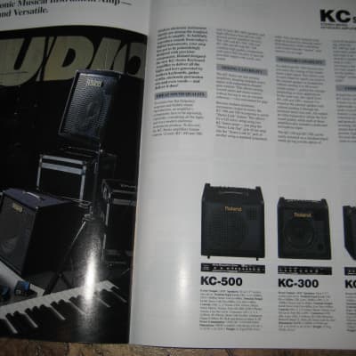 Roland  Keyboard Catalog Vol. 2 Synthesizers and  Keyboards From 1999 image 10