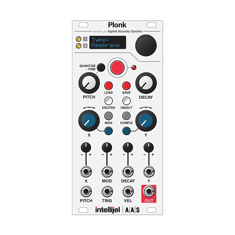 Intellijel Plonk Physical Modeling Percussion Eurorack Synth Module image 1