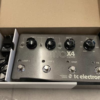 TC Electronic Ditto X4 Looper 2016 - Present - Black for sale