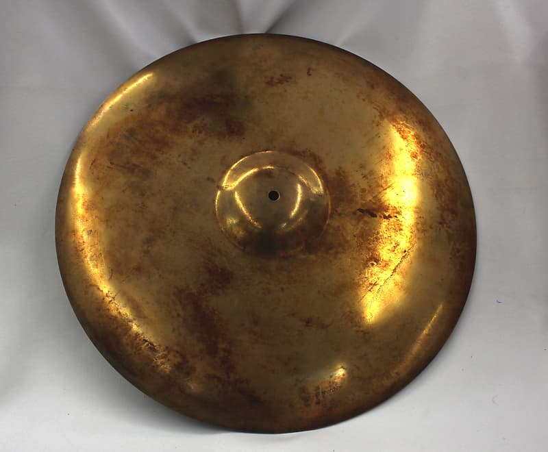 Vintage USA-Made Zildjian 22" Turkish Earth Ride Cymbal, 'A' Series image 1