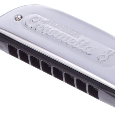 Hohner 250/32 Chrometta 8 Chromatic Harmonica w/Original Box - Key