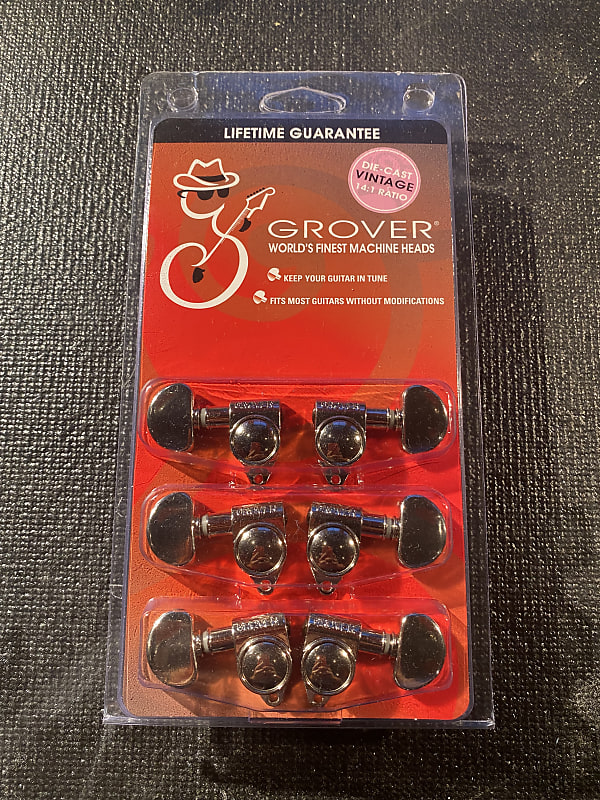 Grover 102C Original Rotomatic 3+3 Tuning Machines image 1