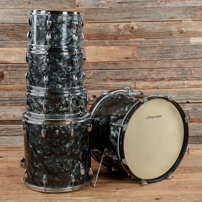 USED SHOP DEMO KIT Canopus RFM Club Bitter Brown Oil Drum Set w