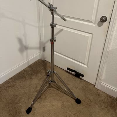 Gibraltar Series Heavy Weight Double Braced Boom Cymbal Stand 2000's - Chrome image 1