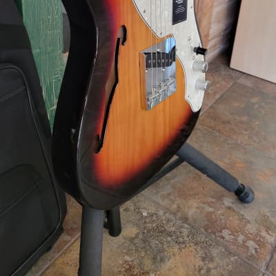 2023 Fender Vintera II 60's Telecaster Thinline Semi Hollow 3 Color Sunburst w/ Deluxe Bag ***New Demo! image 6