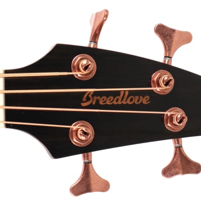 Breedlove Pursuit Exotic Concerto CE Amber Acoustic Electric Bass Guitar image 7