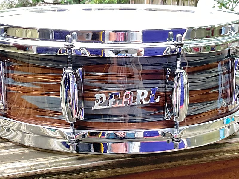 Vintage Pearl Snare Drum 10 lug 1960's - Oyster Pearl - 5x14 | Reverb