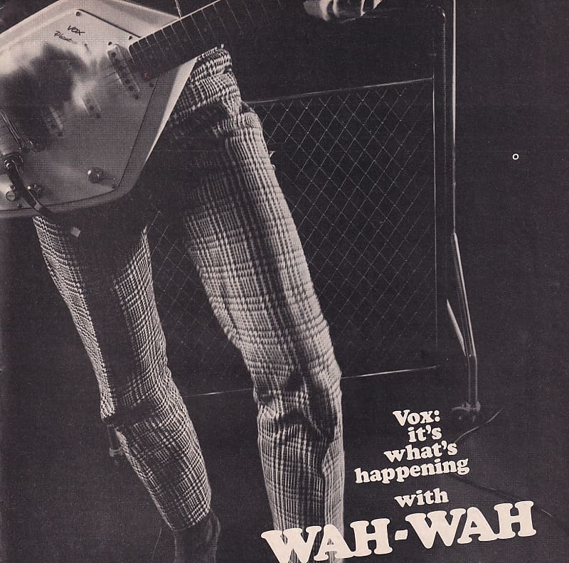 Retro wah guitar sale
