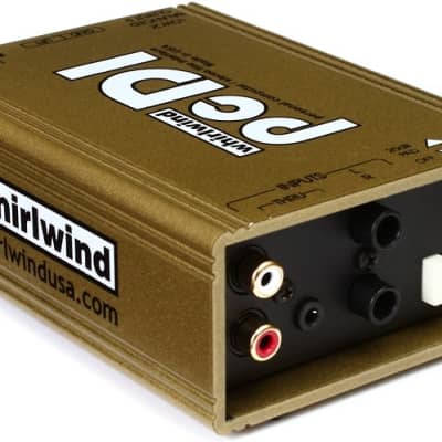Whirlwind pcDI 2-channel Passive A/V Direct Box image 1