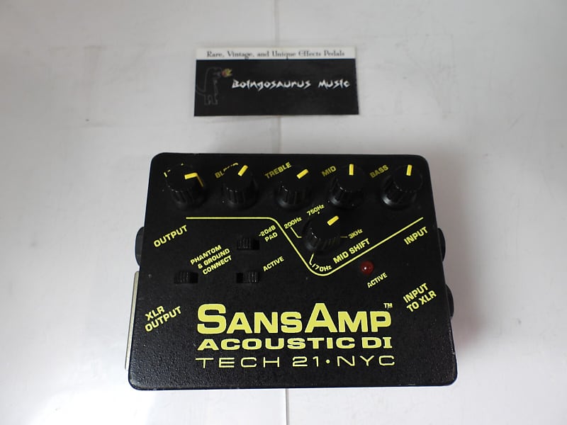 Tech21 Sans Amp Acoustic D.I. Effect Pedal - Used