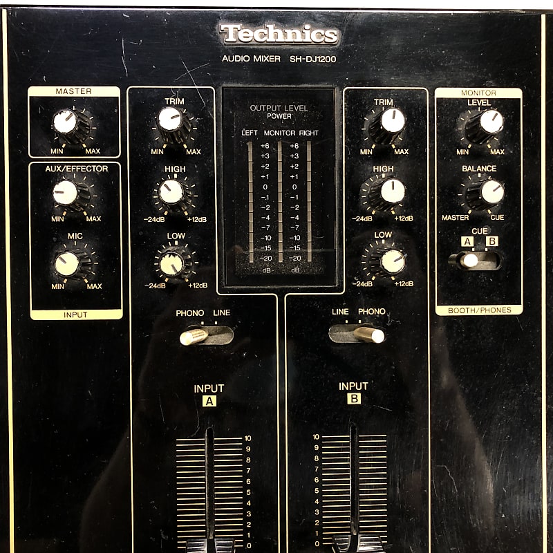 Technics SH-DJ1200 World DJ Championship Audio Mixer MIJ | Reverb