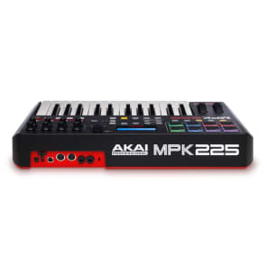 Akai MPK225 25-Key Compact Keyboard USB/iOS MIDI Controller with Performance Pads and Encoders image 3