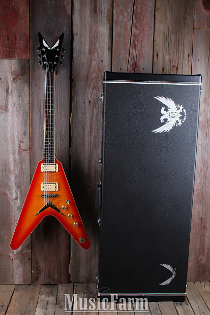 Dean V 35 TCS 35th Anniversary Trans Cherry Electric | Reverb Norway