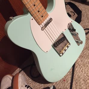 Fender telecaster top light blue