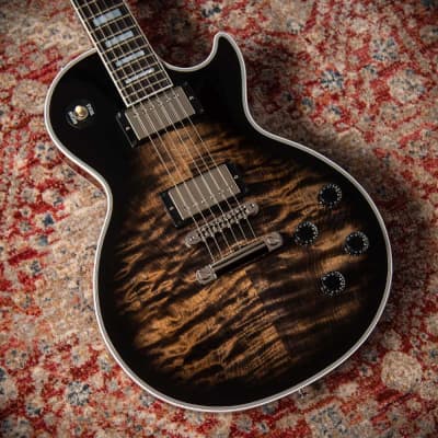 Gibson Les Paul Custom - 5A Quilt Top, Cobra Burst image 21