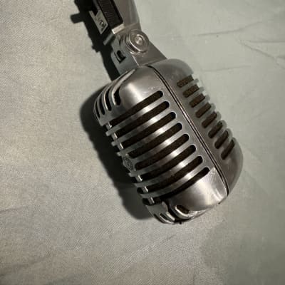Shure 55SH Series II Unidyne Cardioid Dynamic Microphone 2004 - Present - Silver image 3