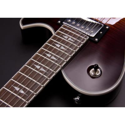 Michael Kelly Patriot Decree Caramel Burst Electric Guitar image 4