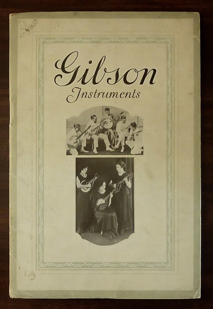 Gibson Catalog 'N',  1923 image 1