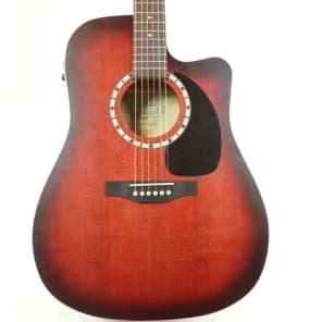 Art & Lutherie CW SPRUCE BURGUNDY EQ Acoustic Guitar