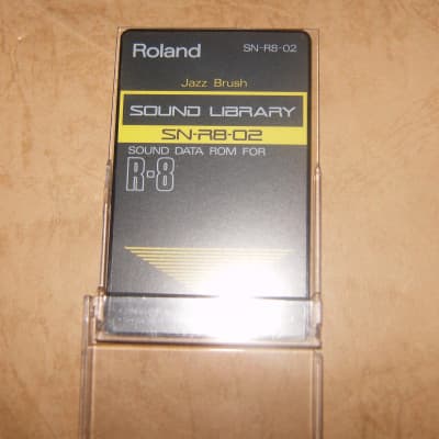 Roland SN-R8-02 Jazz Brush 1990s - Black for R8 R8M R8 MKII