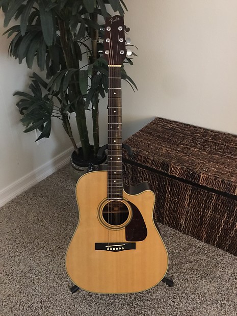 Fender acoustic guitar shop made in korea