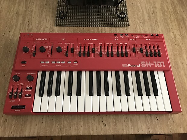Roland SH-101 (Red) FOR SALE – Soundgas