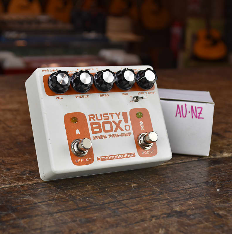 Tronographic Rusty Box! Bass Pre-Amp | Reverb