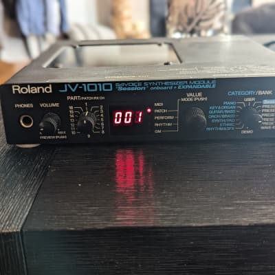 Roland JV-1010 64-Voice Synthesizer Module w/ Experience 3 expansion