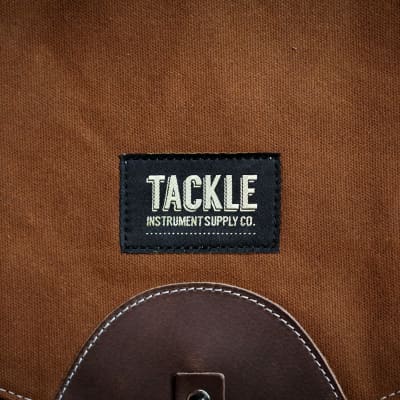 Tackle Waxed Canvas Compact Drum Stick Bag - Brown image 2